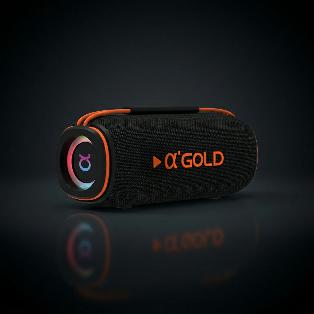 Caixa A'Gold Portátil RGB